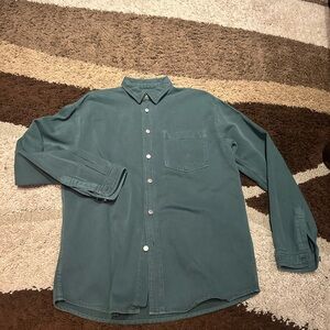 Men's Green Zara Shirt